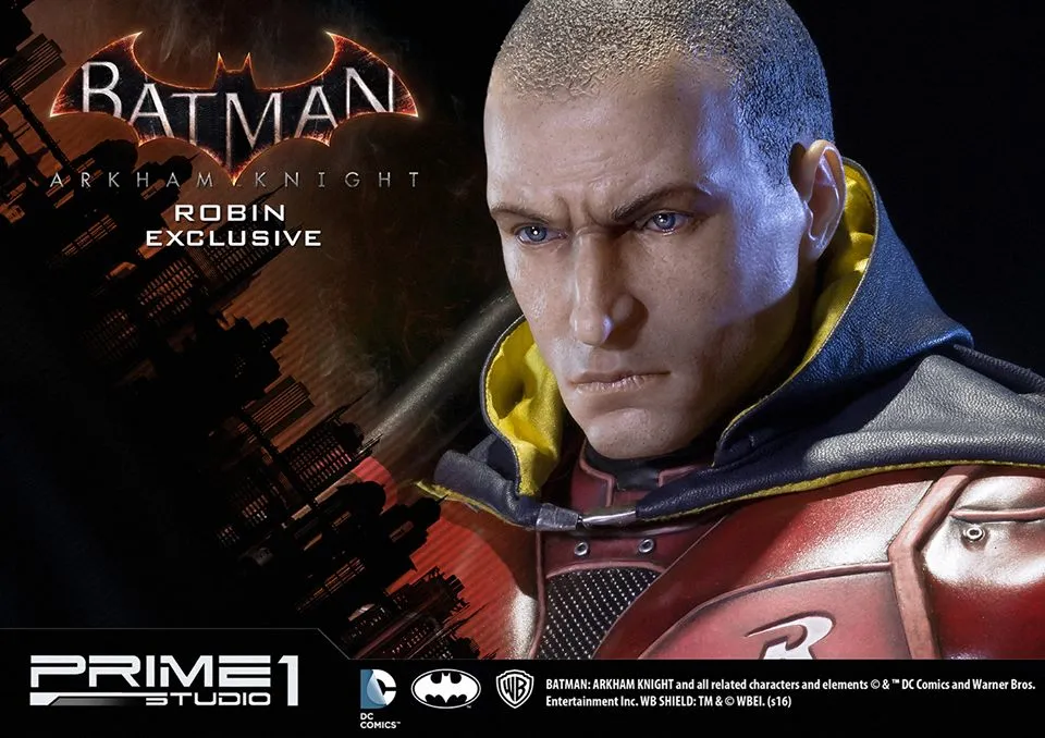 Prime 1 Studio Reveals Highly Detailed Statue Of Arhkam Knight's Robin 