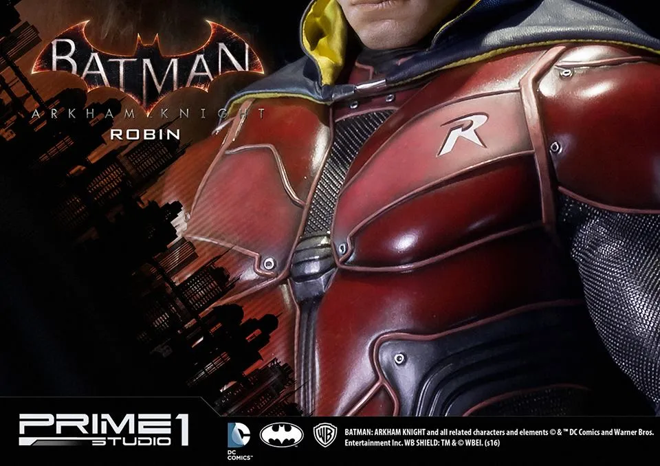 Prime 1 Studio Reveals Highly Detailed Statue Of Arhkam Knight's Robin 