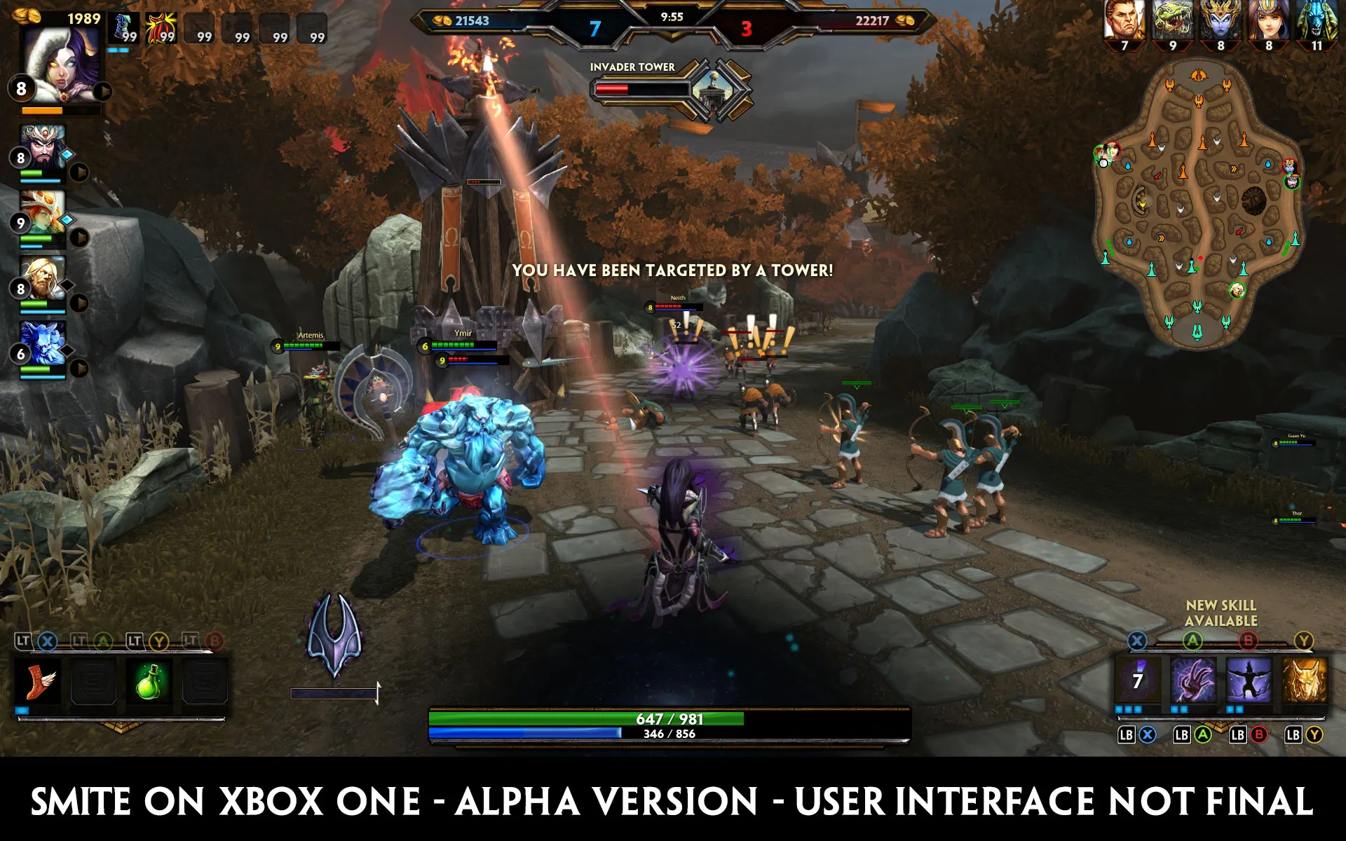 2015 World Championship Screens Show Off Smite On Xbox One