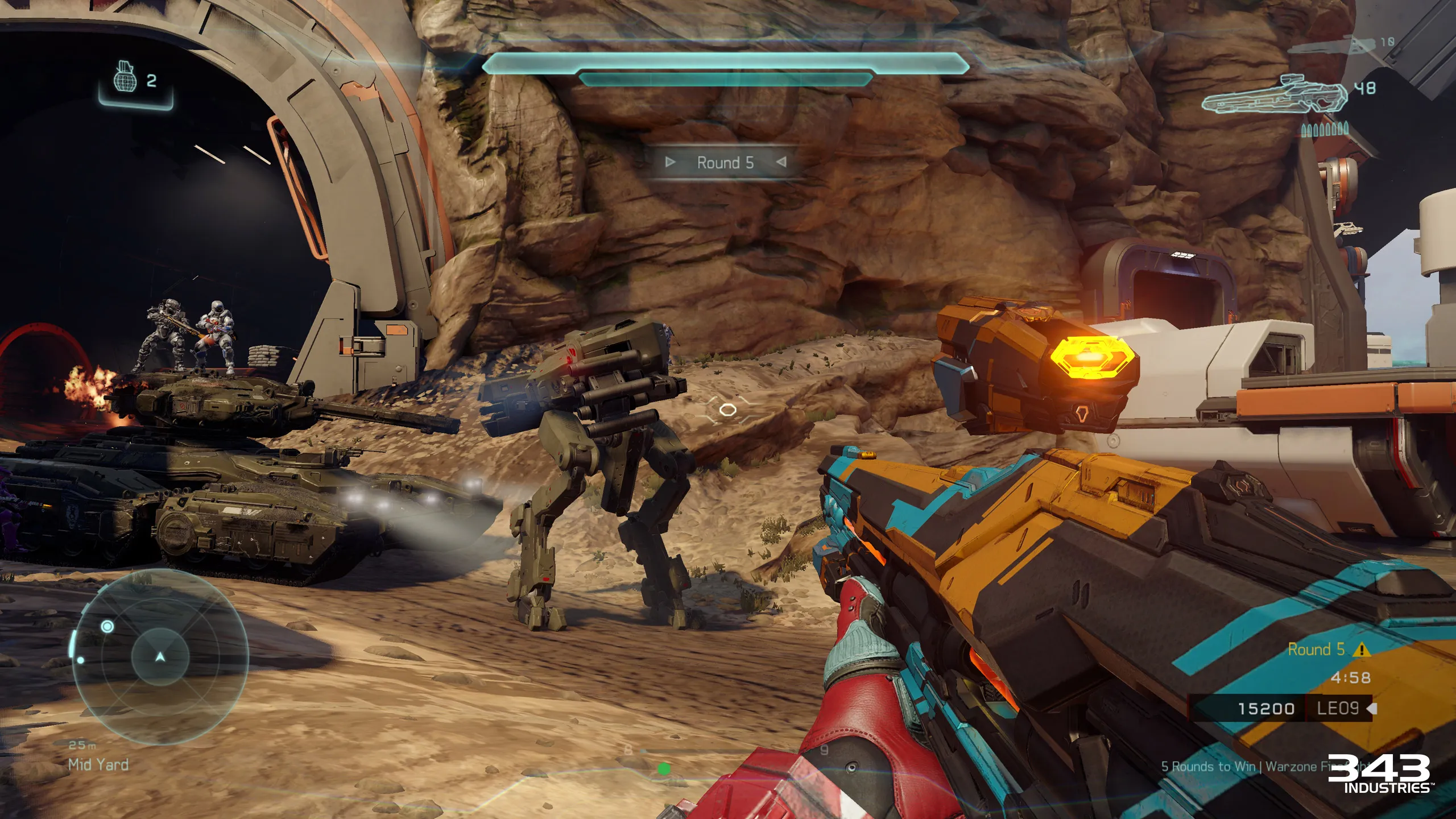 Here’s Your First Look At Halo 5’s Warzone Firefight Mode