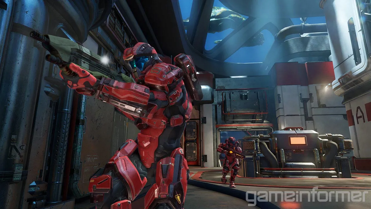 A Guided Tour Of Halo 5: Guardians' Newest Map, Fathom 