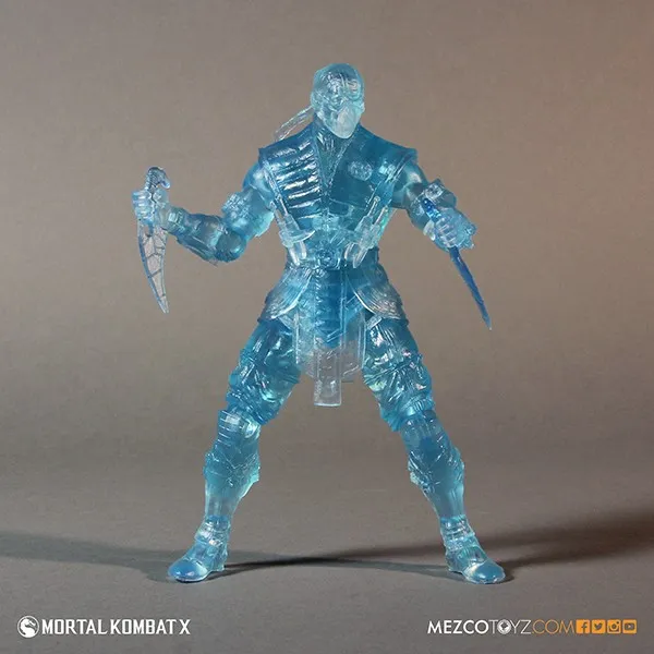 Mezco Toyz Announces Sub-Zero Ice Clone Figure For Pre-Order May 12