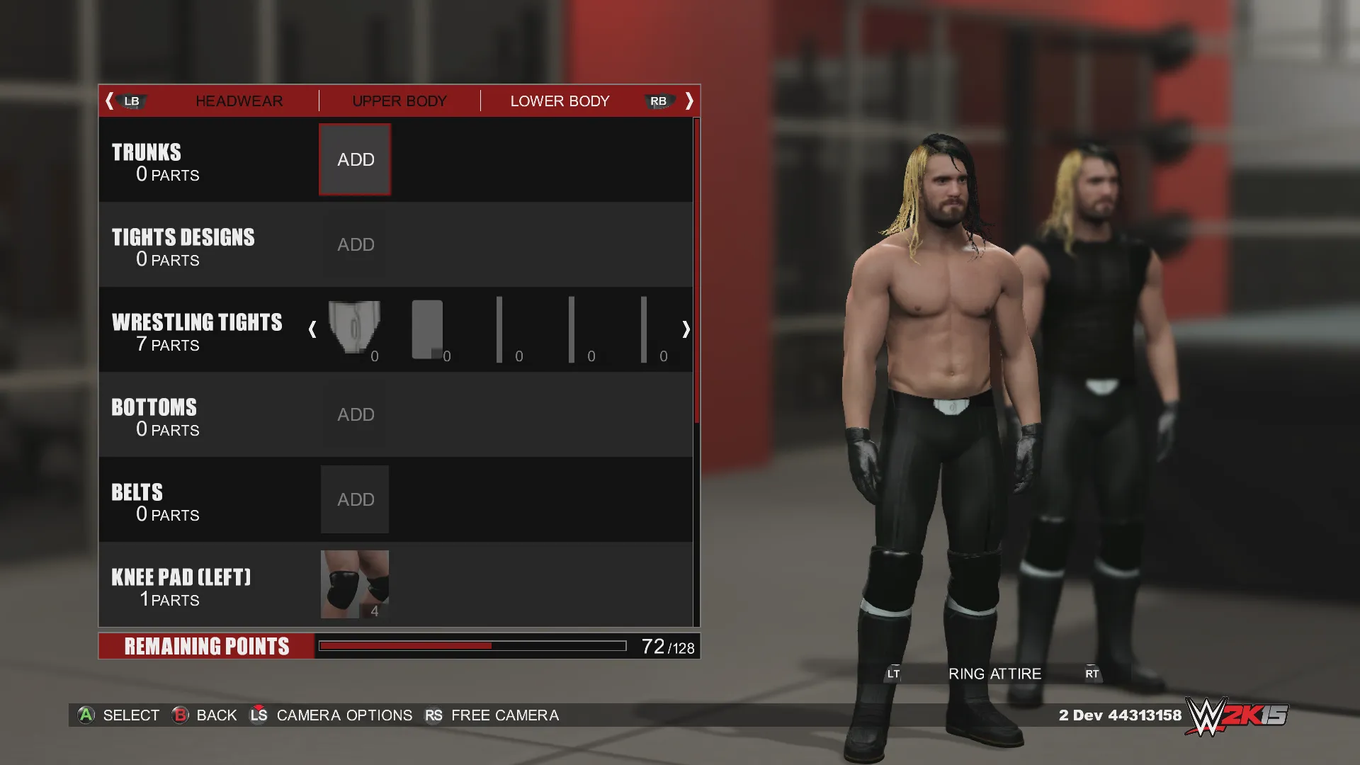 WWE 2K15 Missing Legacy Customization Options In Service Of A New System