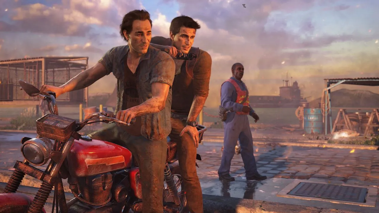 Extended Uncharted 4 Sequence Finds The Drake Brothers In Trouble