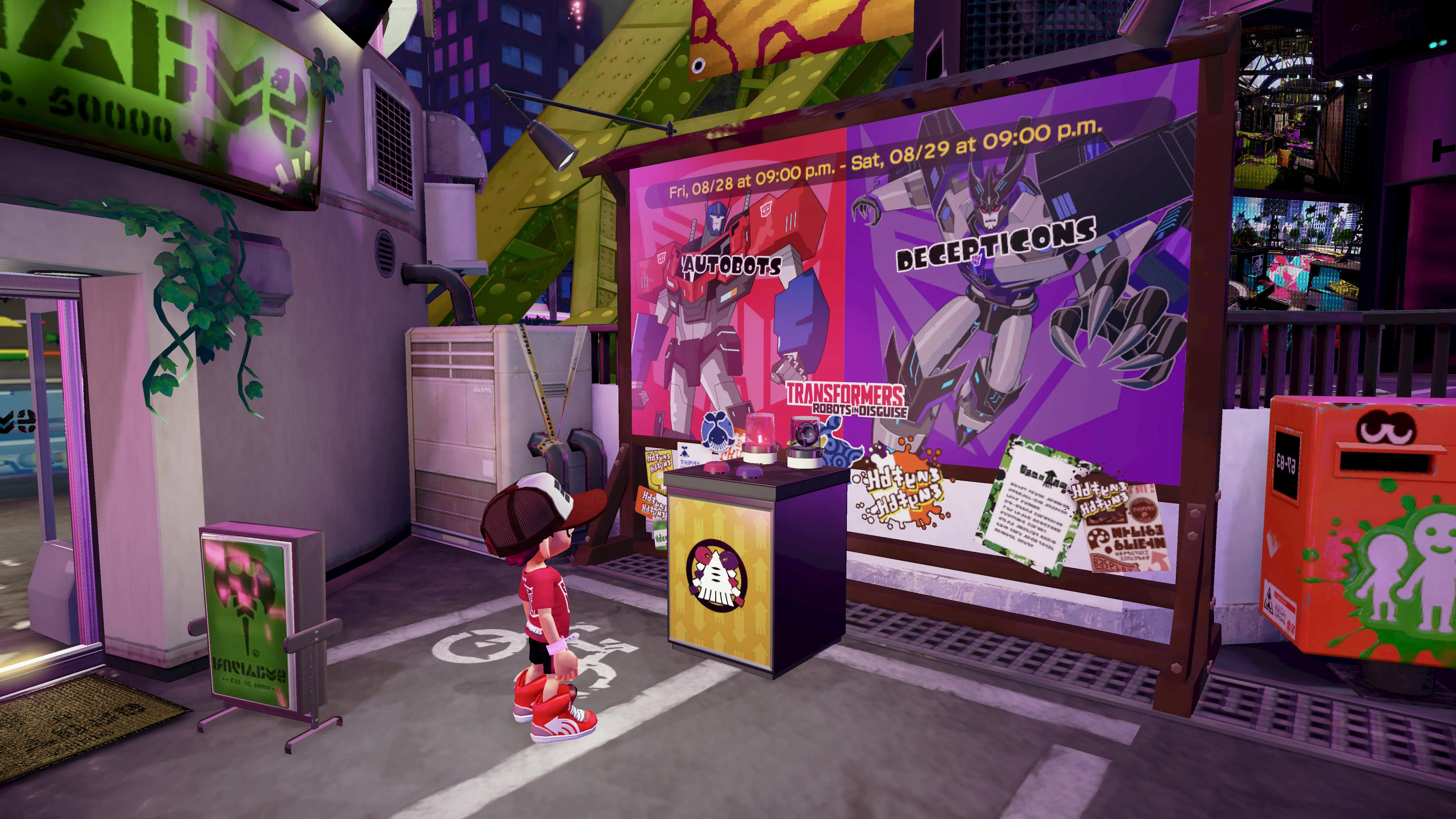 Splatoon Transforms And Rolls Out With Autobot Versus Decepticon Splatfast