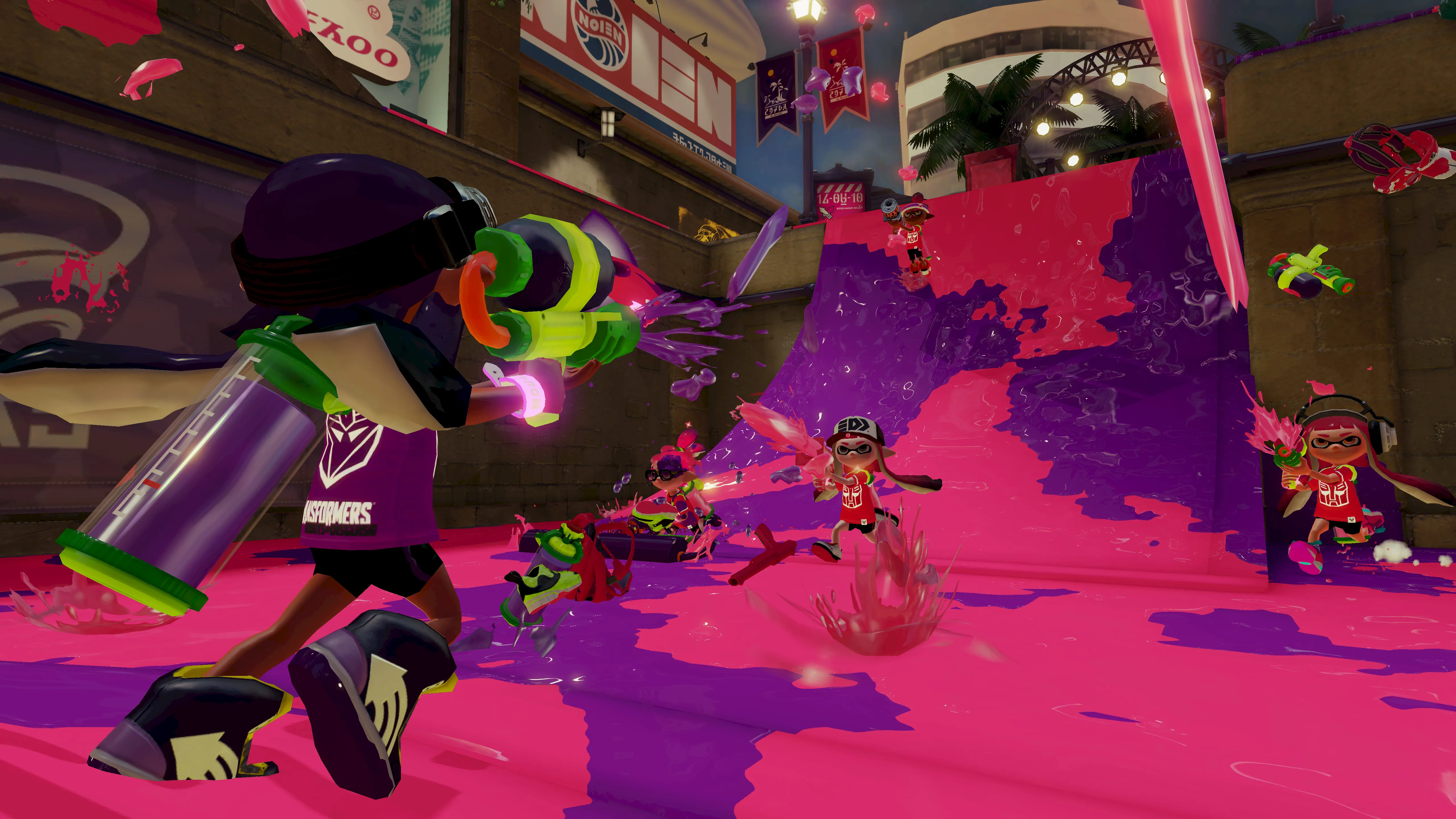 Splatoon Transforms And Rolls Out With Autobot Versus Decepticon Splatfast