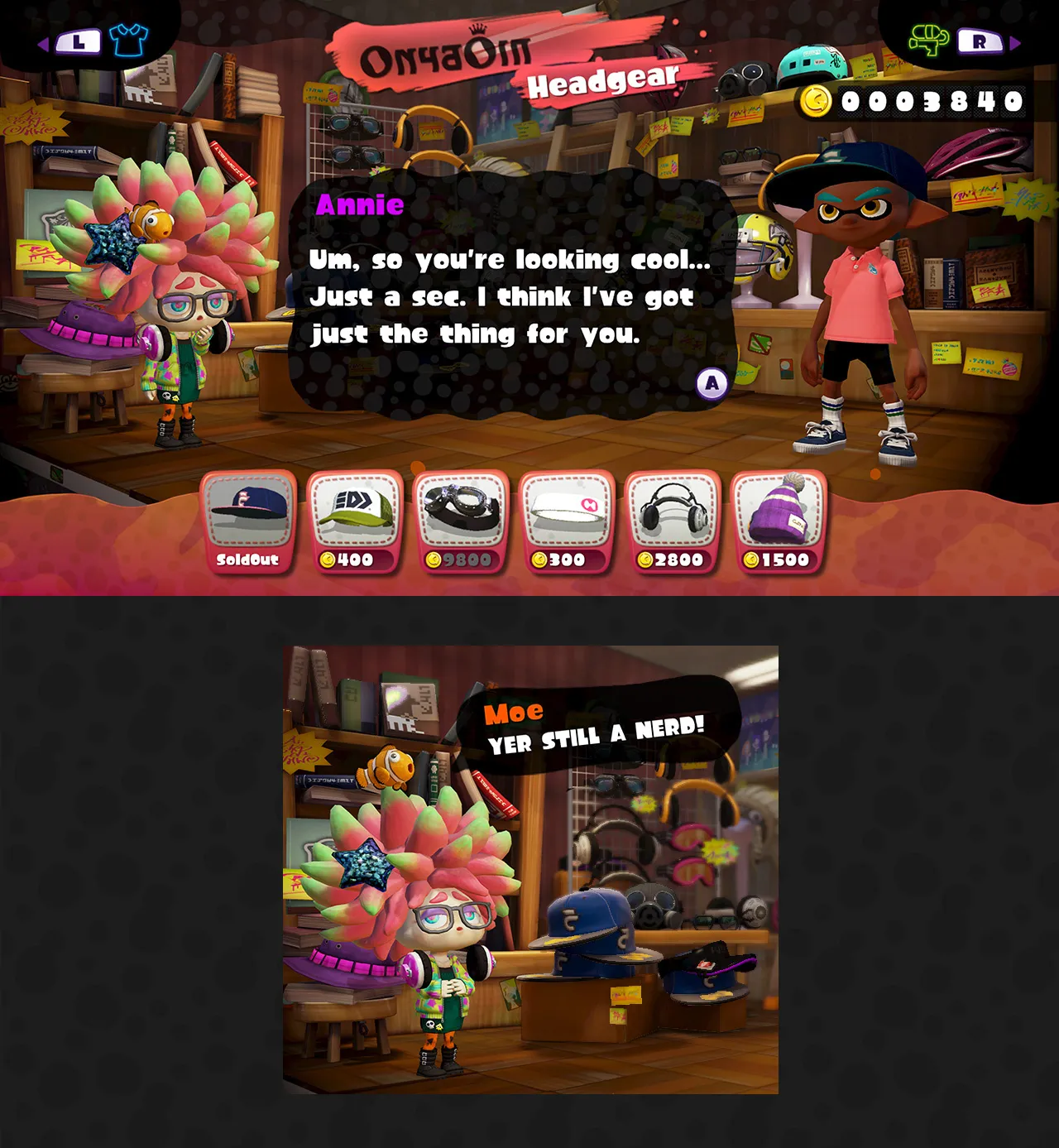 Shopkeepers Sell You Items Based On How Cool You Are