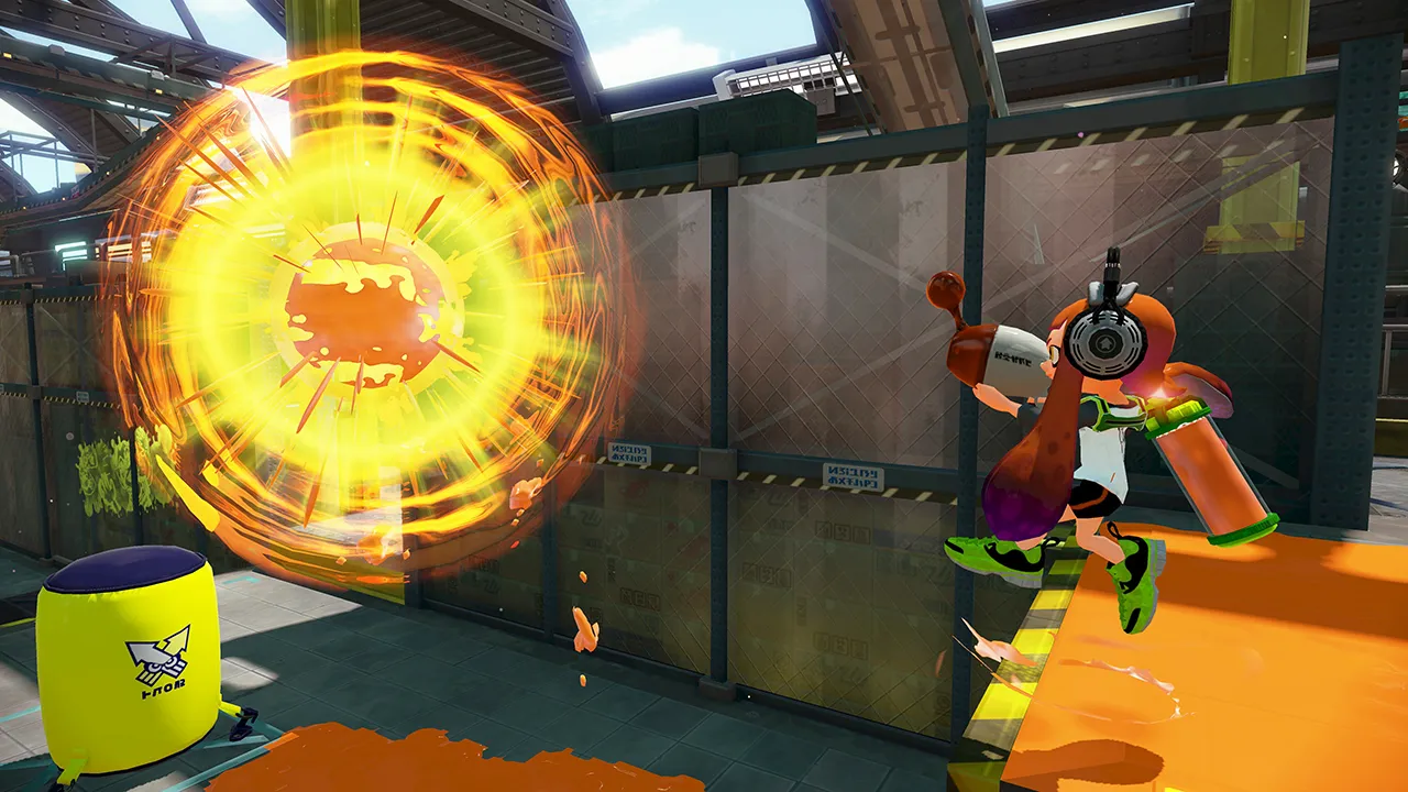 The New Luna Blaster Weapon Comes To Splatoon Tonight