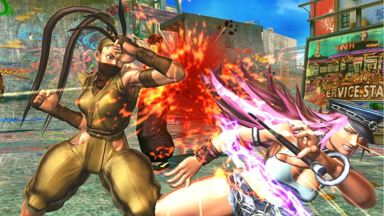 Check Out An Electric Bear In New Street Fighter X Tekken Screens