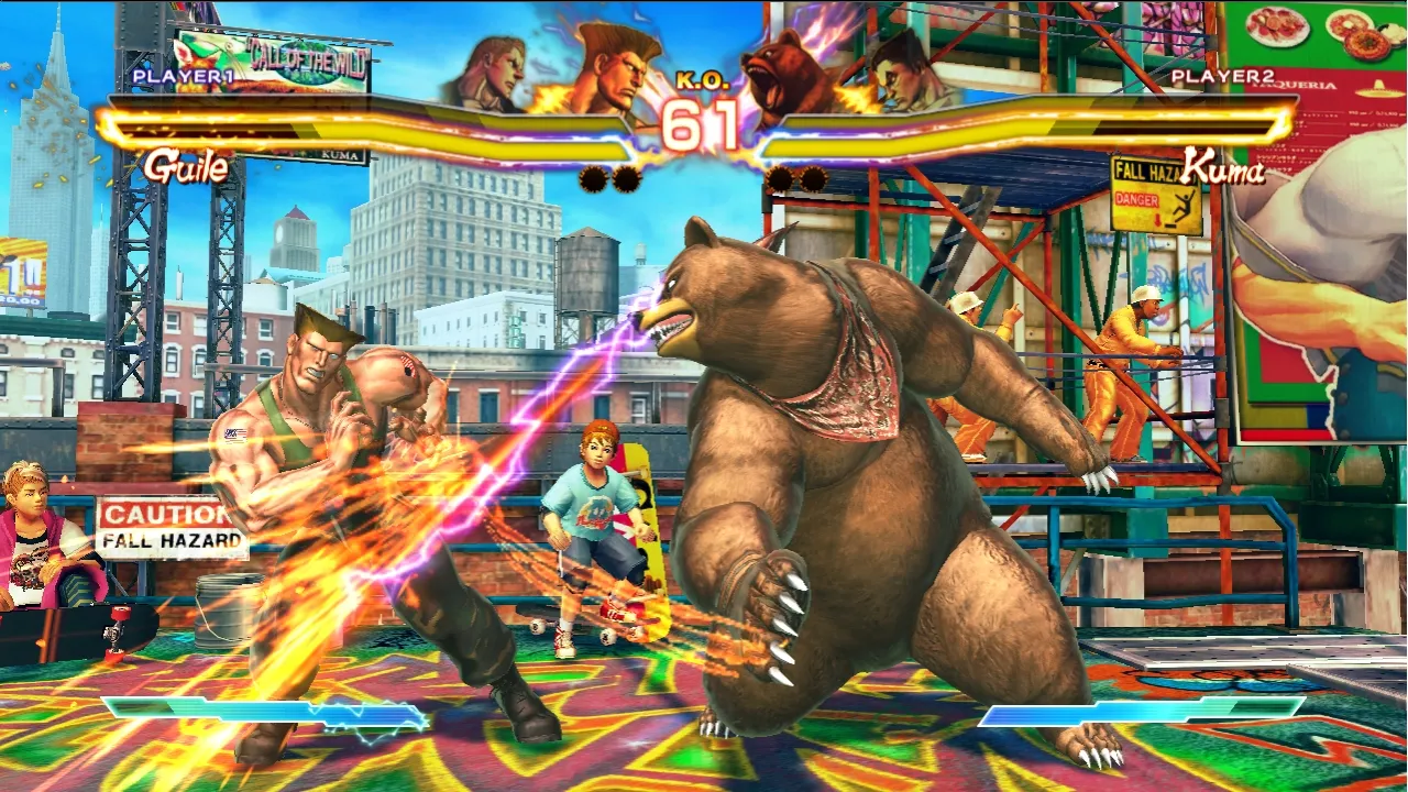 Check Out An Electric Bear In New Street Fighter X Tekken Screens