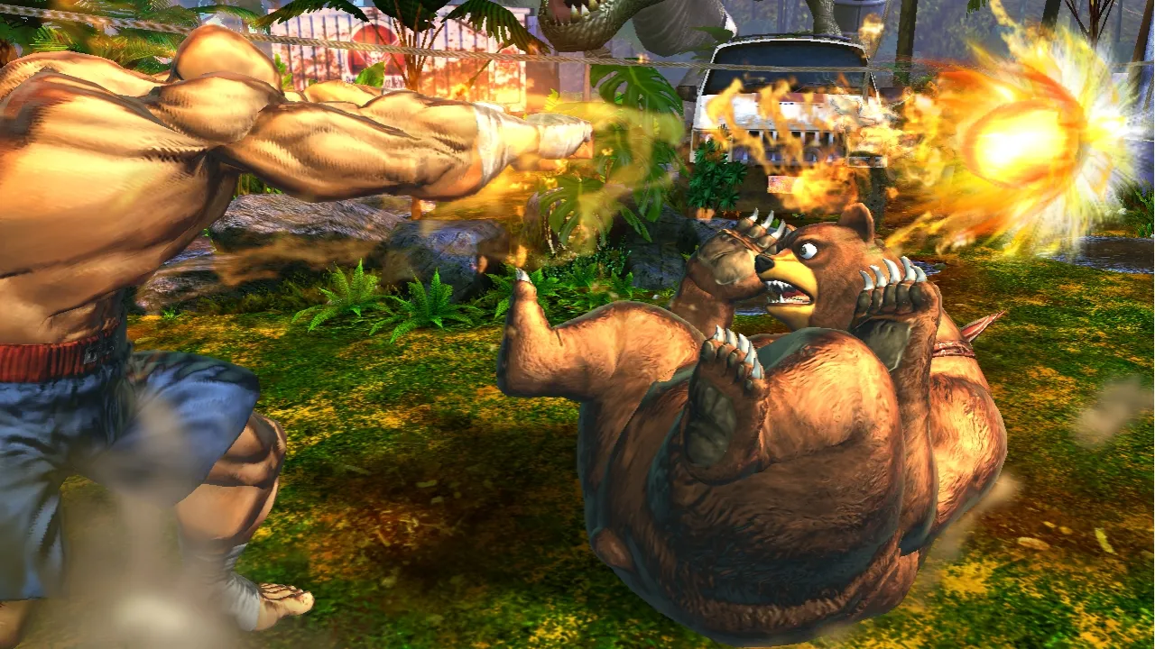 Check Out An Electric Bear In New Street Fighter X Tekken Screens