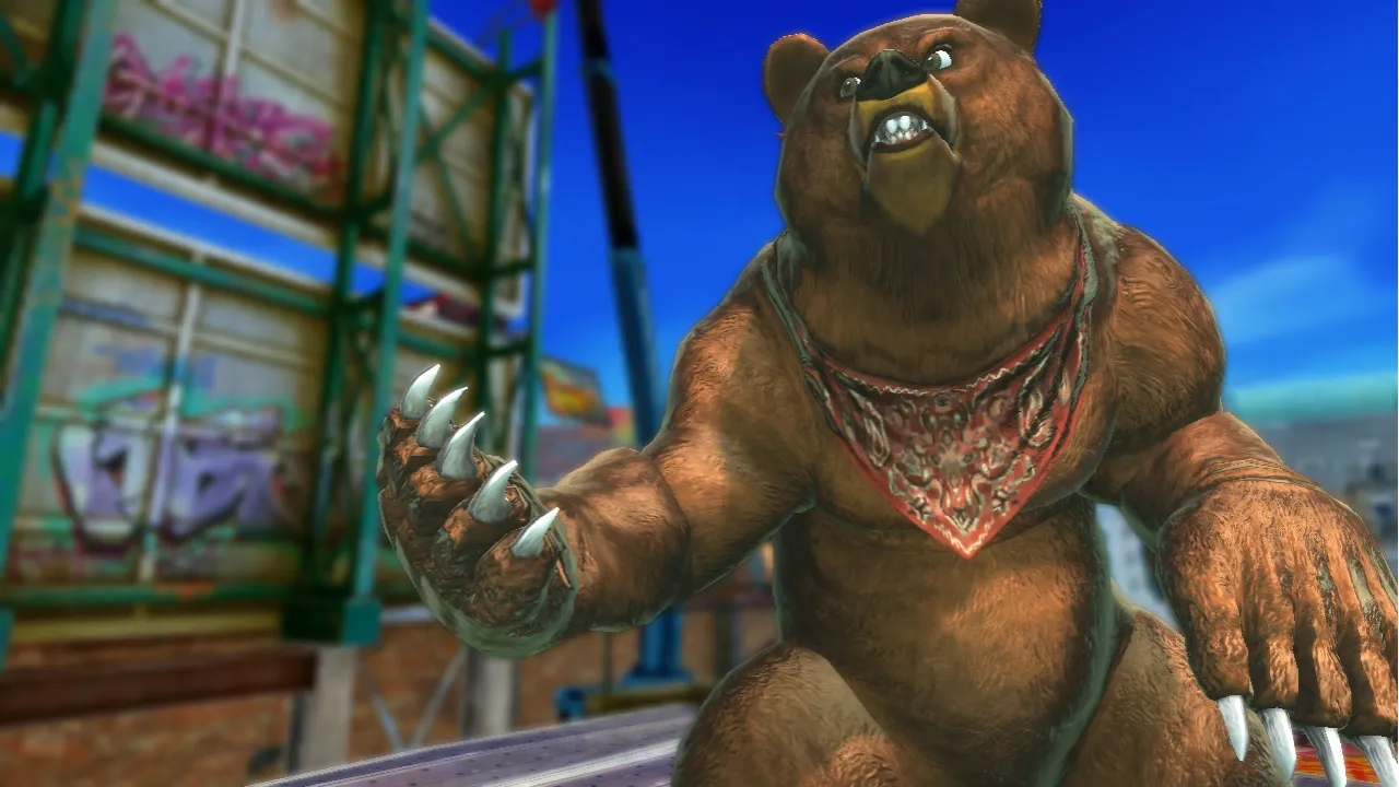 Check Out An Electric Bear In New Street Fighter X Tekken Screens