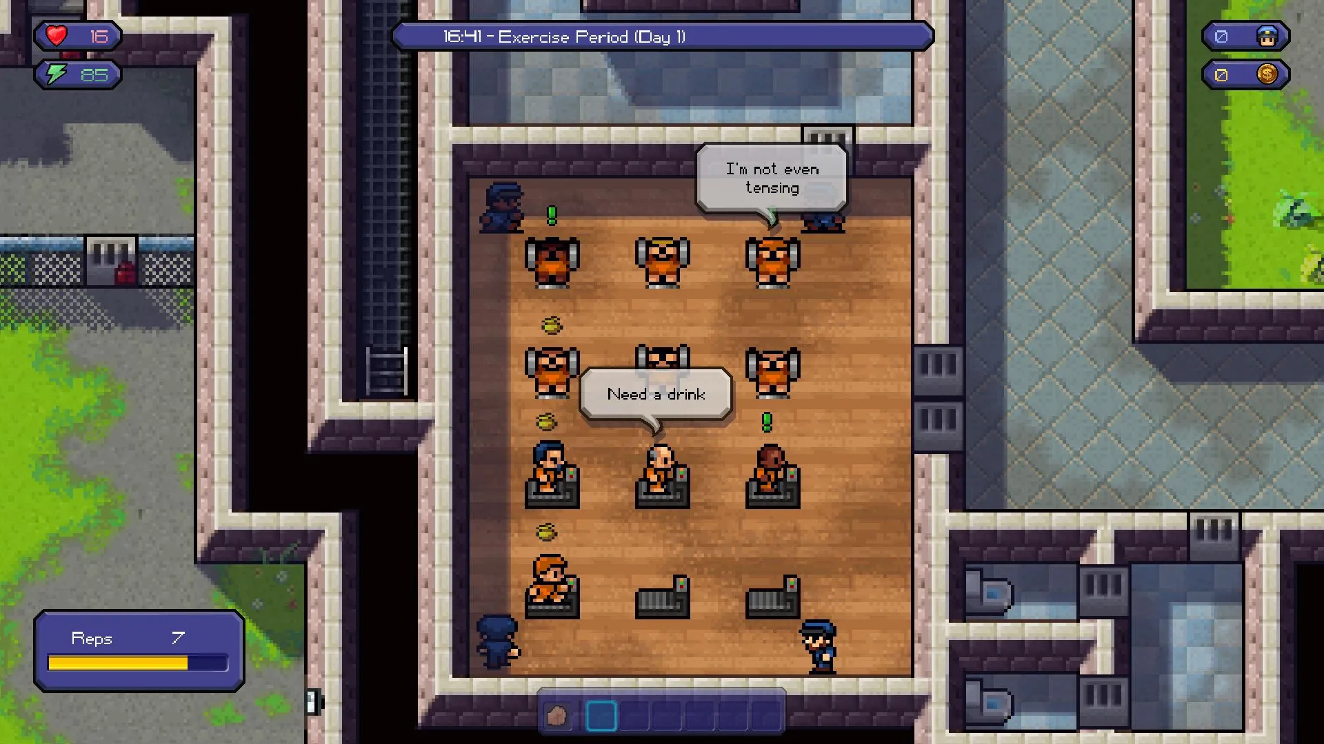 Plotting An Escape Is Tedious Work 