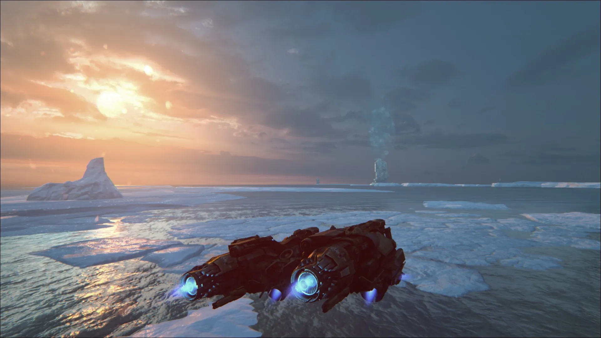  Take A Huge Spaceship For A Test Dogfight