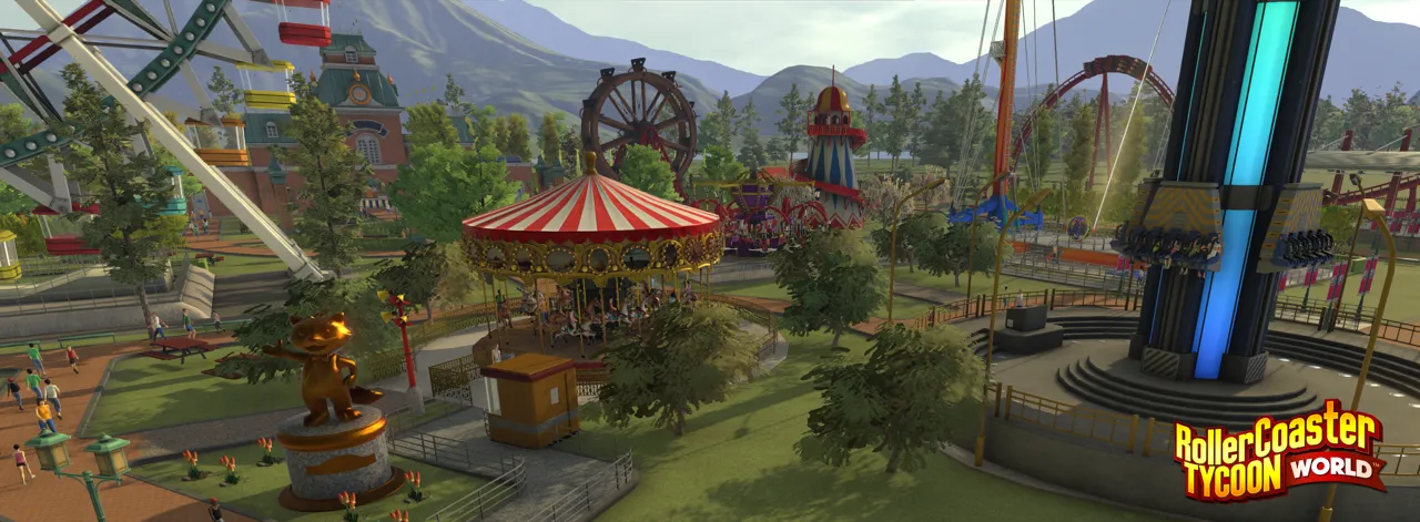 Roller Coaster Tycoon World Enters Beta This Weekend