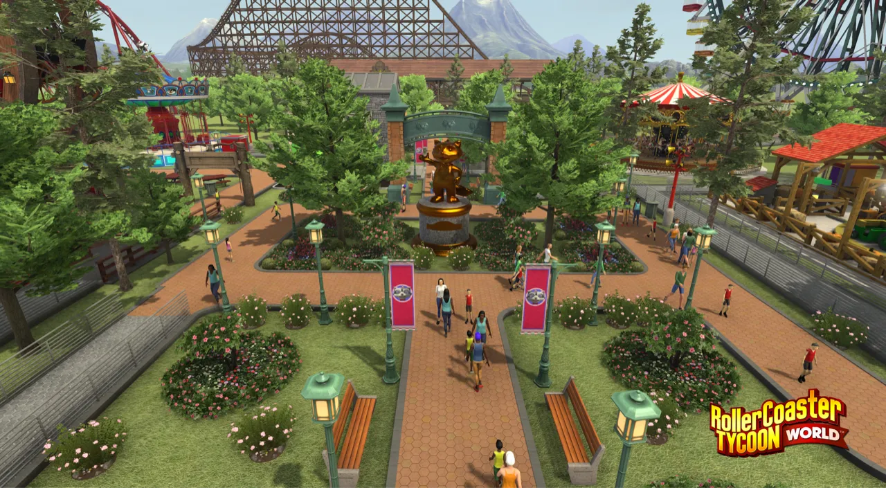 Roller Coaster Tycoon World Enters Beta This Weekend