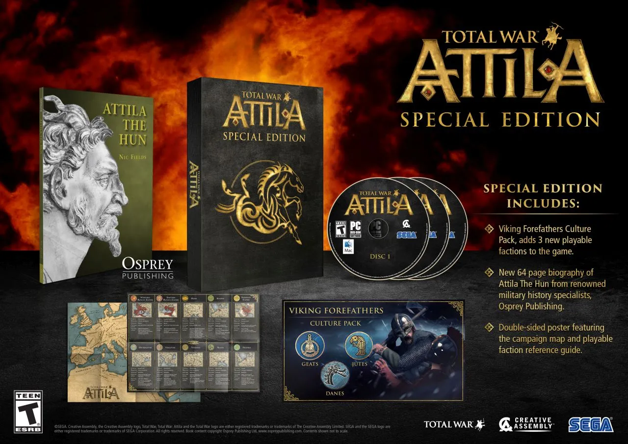 Attila Releases February 17th, Pre-Orders Include Additional Factions And Attila Biography
