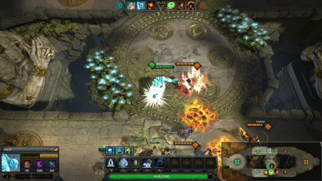 Tome: Immortal Arena Enters The MOBA Ring On Steam