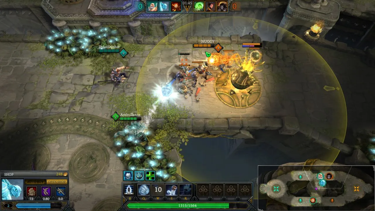 Tome: Immortal Arena Enters The MOBA Ring On Steam