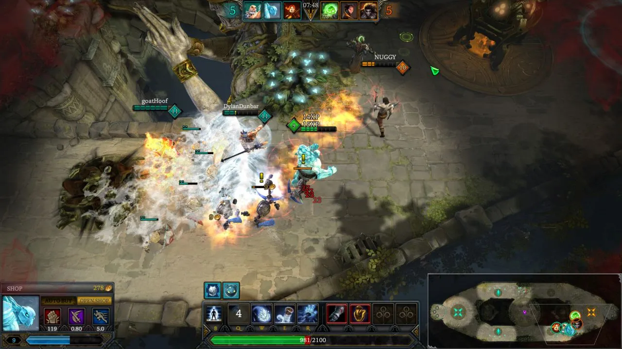 Tome: Immortal Arena Enters The MOBA Ring On Steam