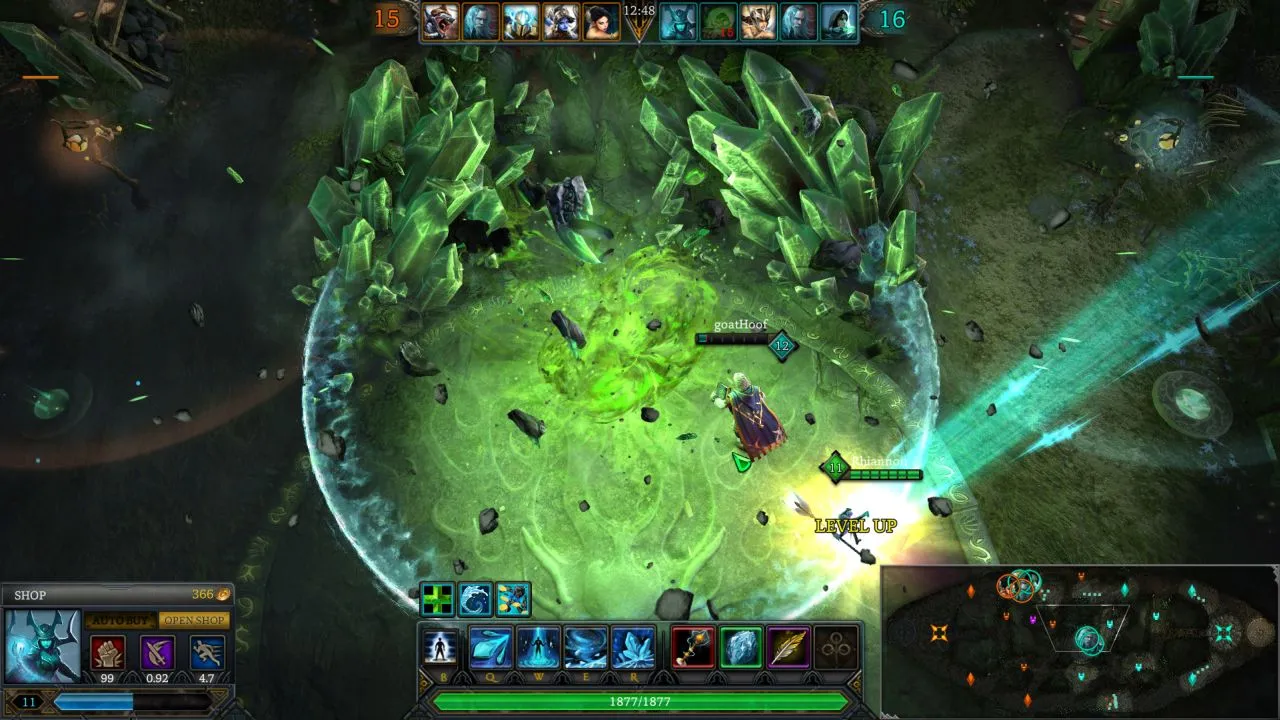 Tome: Immortal Arena Enters The MOBA Ring On Steam