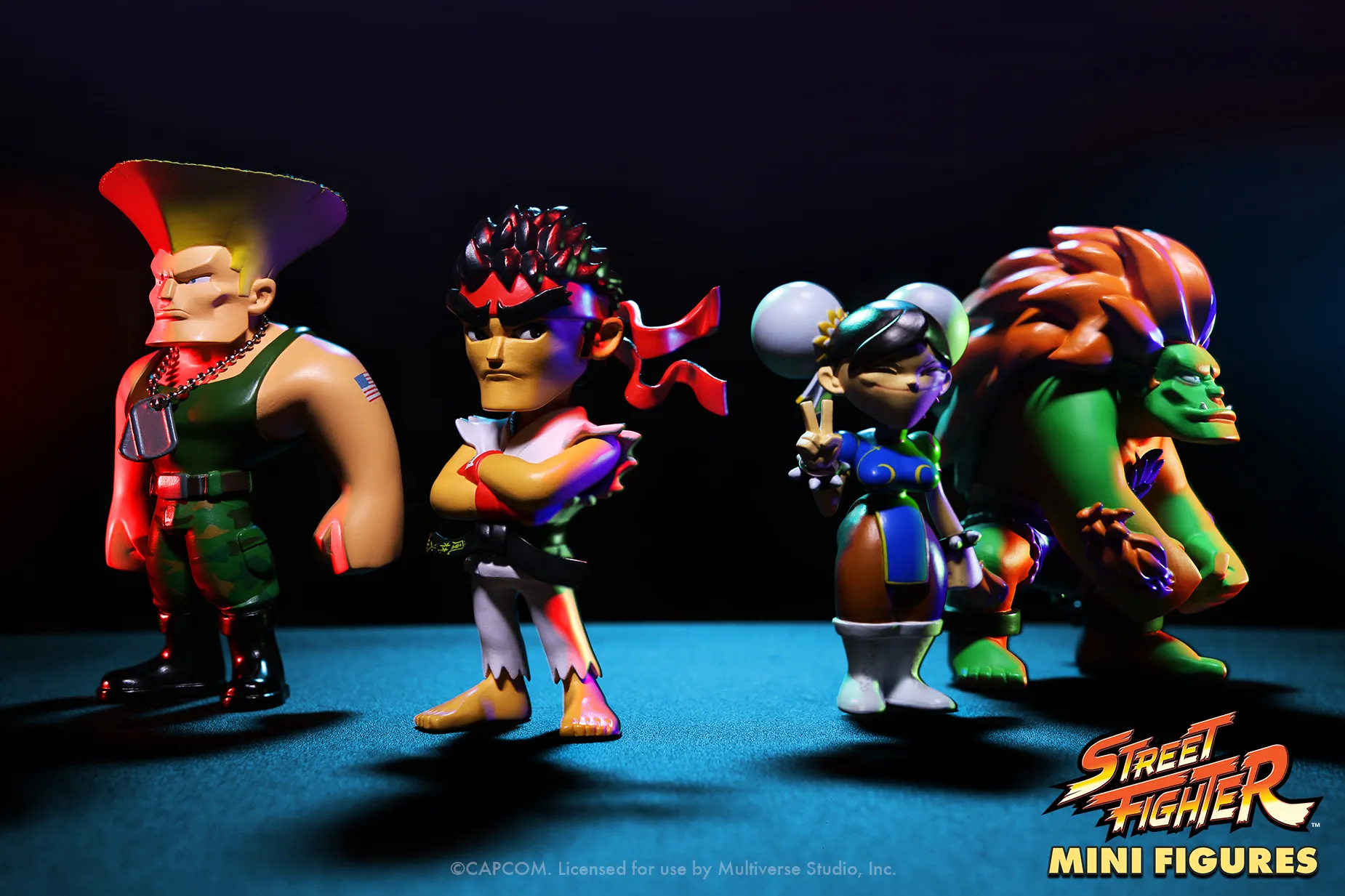 Box Art And Images Revealed For Multiverse's Street Fighter Mini Figures 