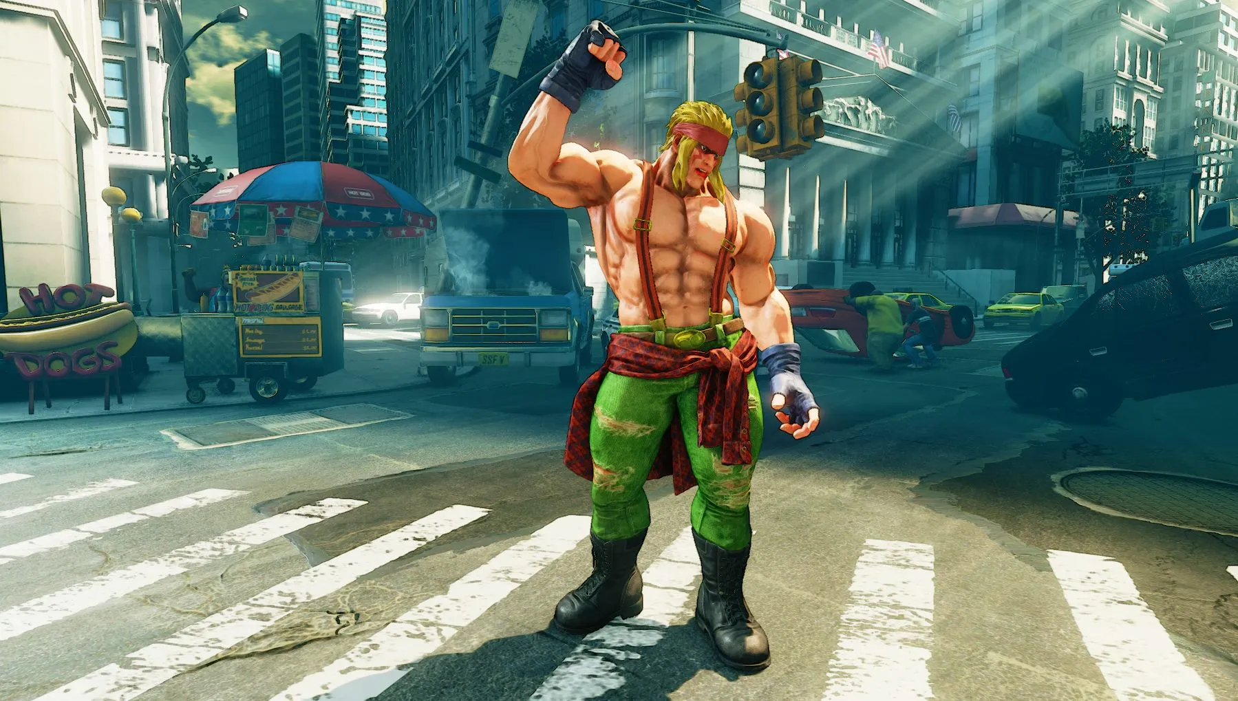 Capcom Shows Alex In Street Fighter V And Details March Update
