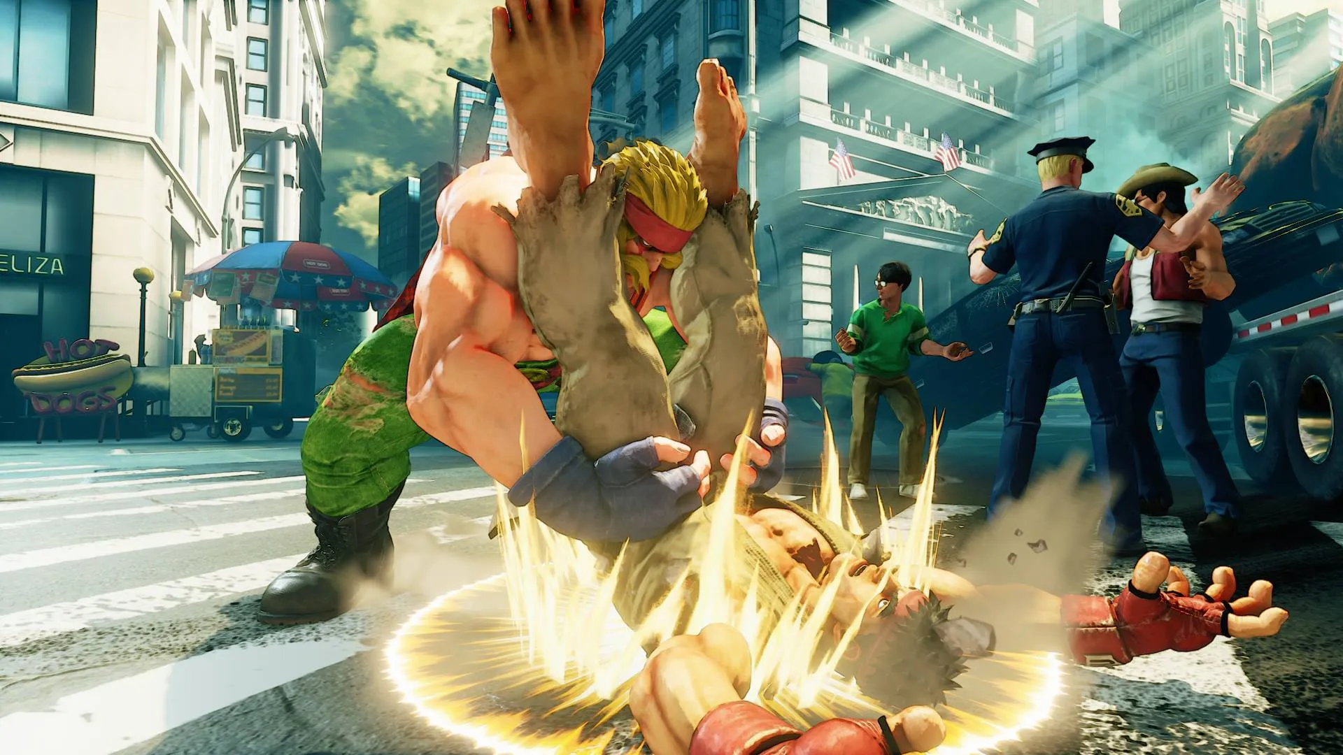 Capcom Shows Alex In Street Fighter V And Details March Update