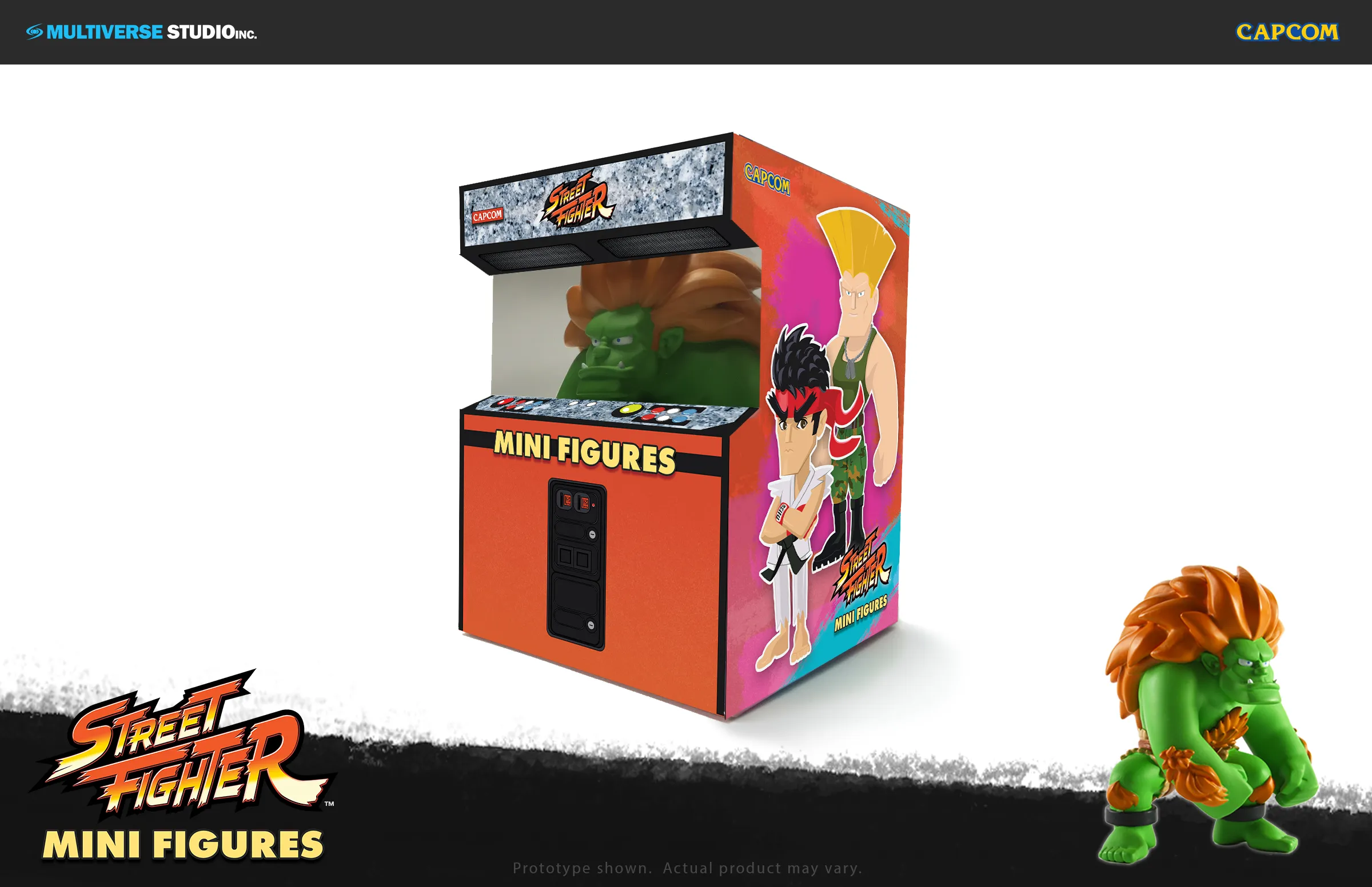 Box Art And Images Revealed For Multiverse's Street Fighter Mini Figures 