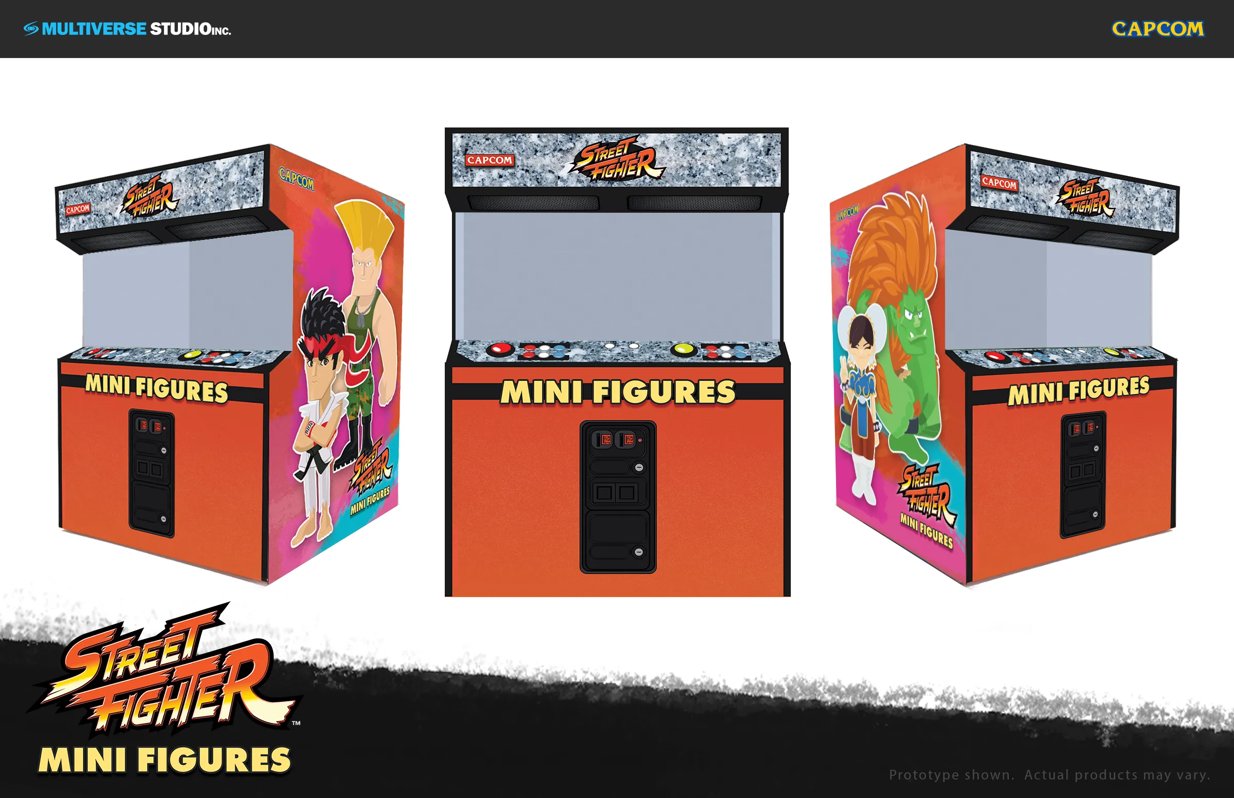 Box Art And Images Revealed For Multiverse's Street Fighter Mini Figures 