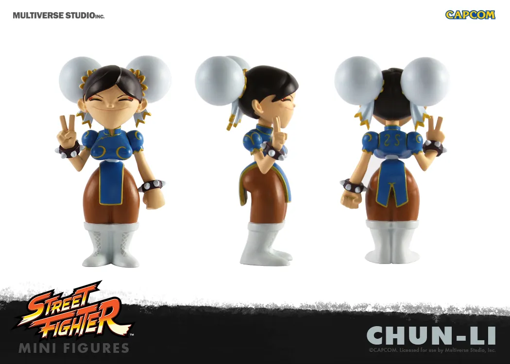 Box Art And Images Revealed For Multiverse's Street Fighter Mini Figures 
