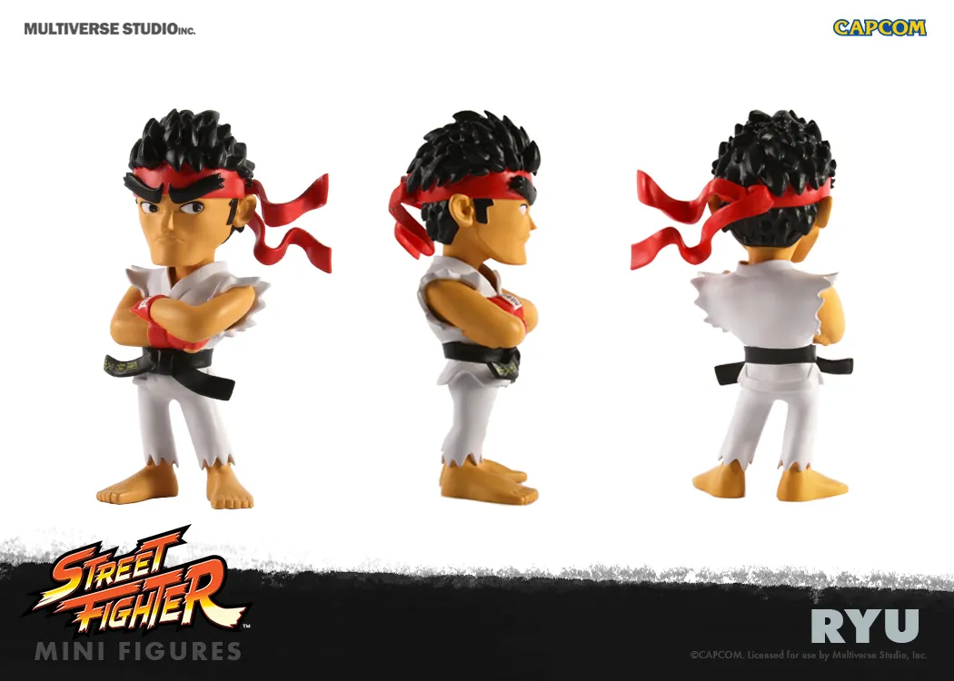Box Art And Images Revealed For Multiverse's Street Fighter Mini Figures 