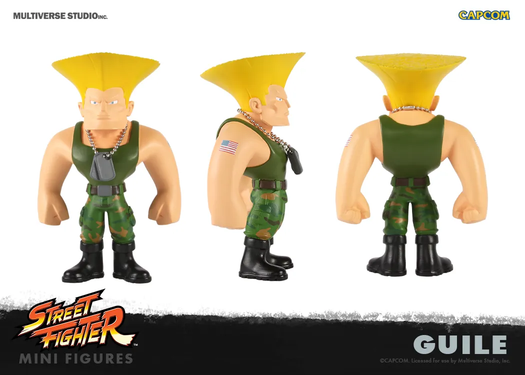 Box Art And Images Revealed For Multiverse's Street Fighter Mini Figures 