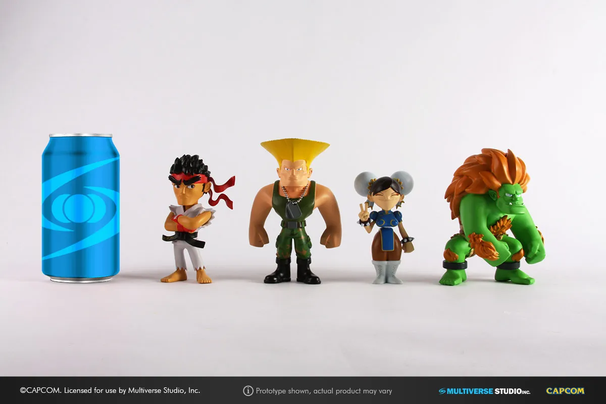 Box Art And Images Revealed For Multiverse's Street Fighter Mini Figures 