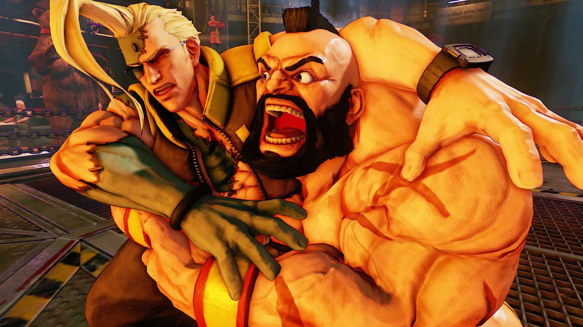 Zangief Unleashes His Furious Flurry 