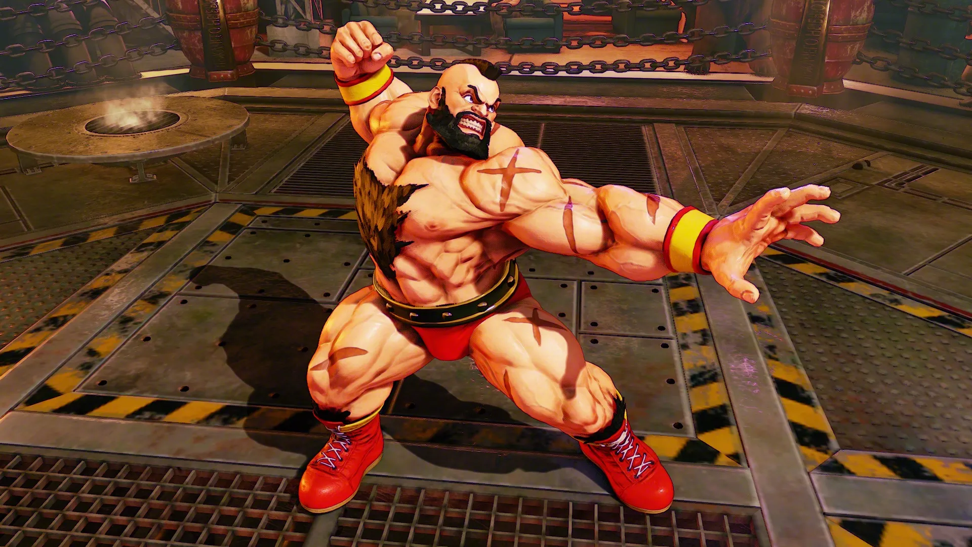 Zangief Unleashes His Furious Flurry 