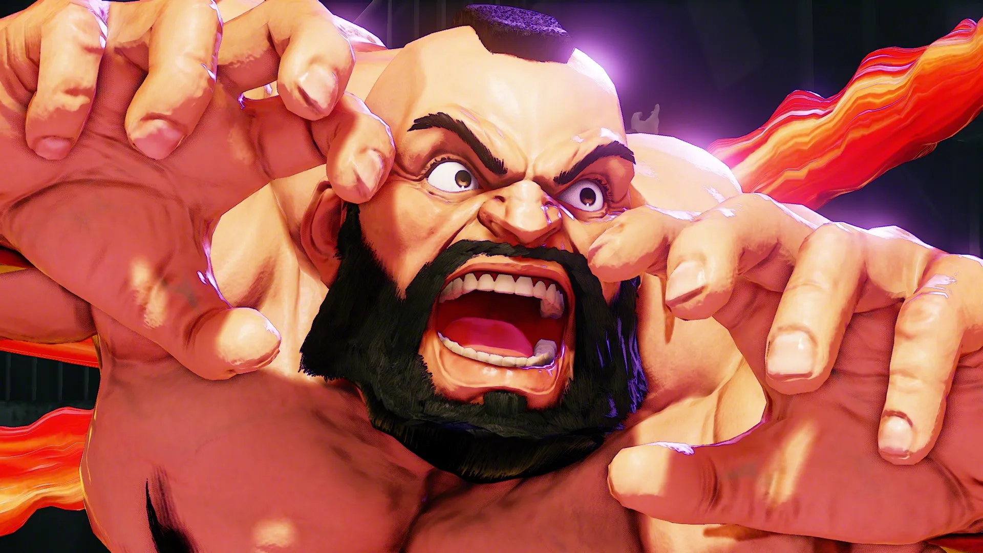 Zangief Unleashes His Furious Flurry 