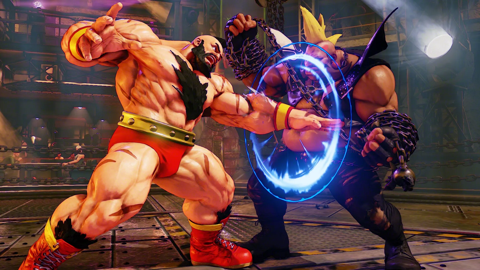 Zangief Unleashes His Furious Flurry 
