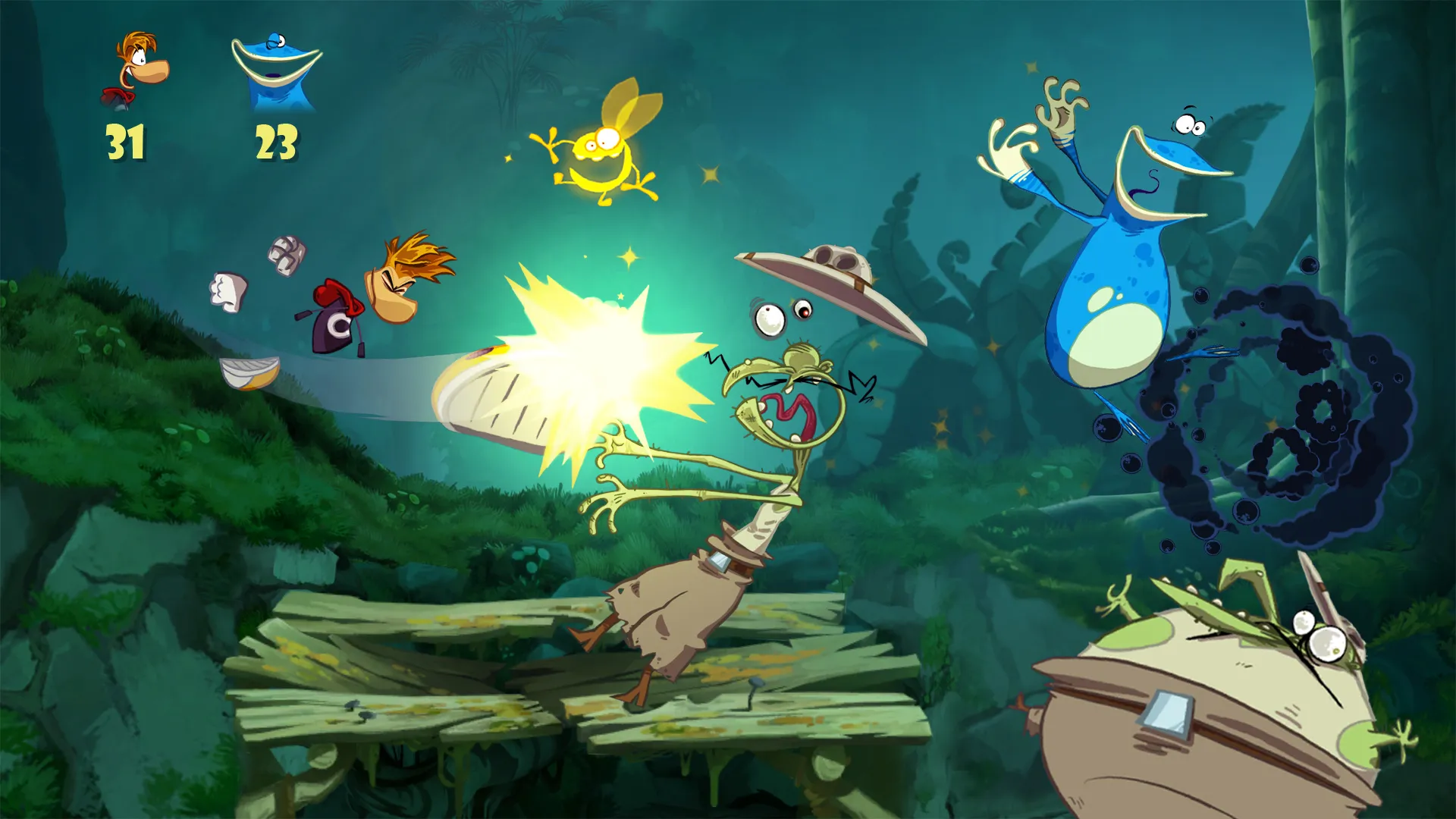 Newest Rayman Origins Trailer Is Violent And Cute
