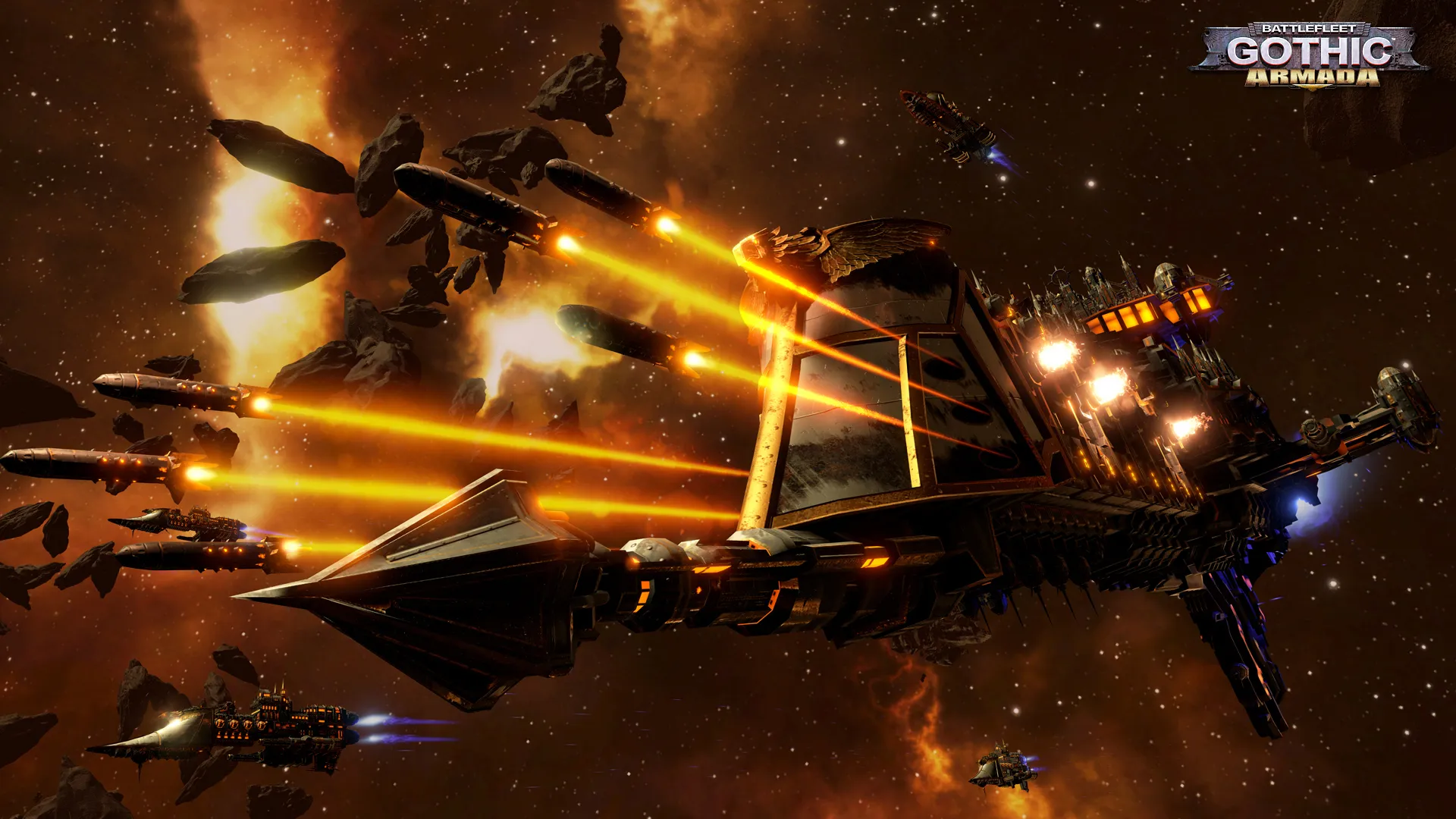 Games Workshop Tabletop Game Battlefleet Gothic: Armada Gets PC Makeover