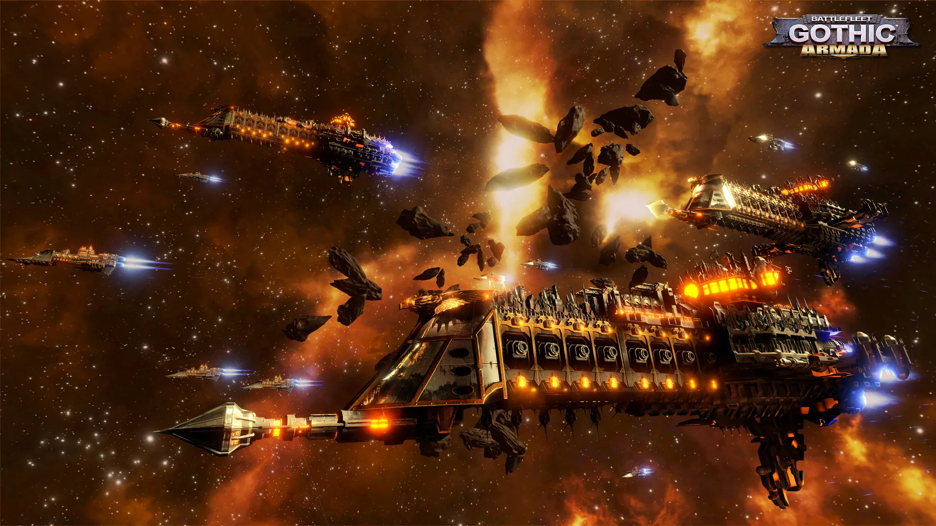 Games Workshop Tabletop Game Battlefleet Gothic: Armada Gets PC Makeover