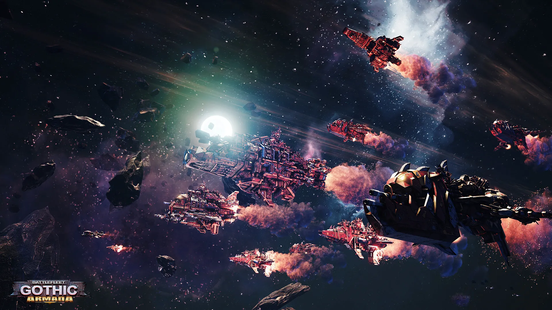 The Ork Fleet Ravages The Galaxy In New Screenshots 