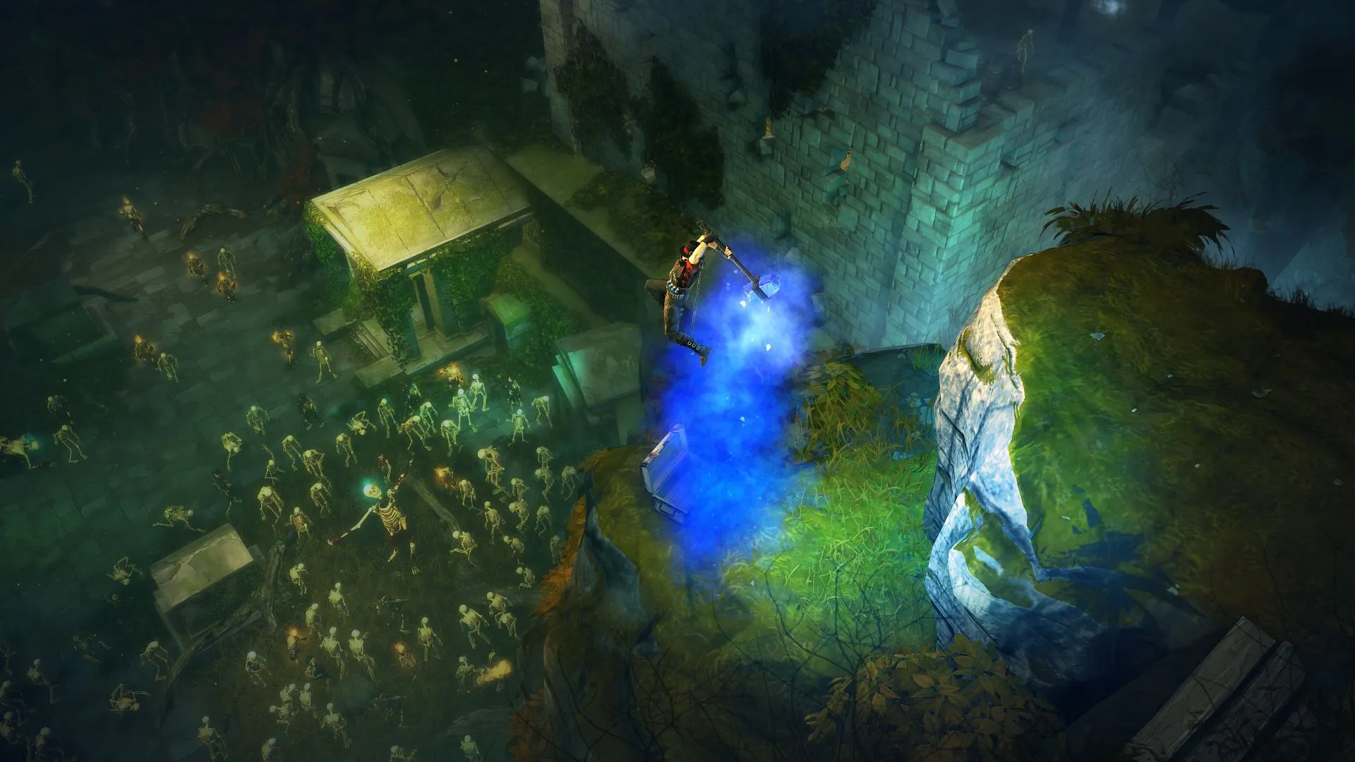 New Action RPG Features Cooperative Demon Slaying, Loot Collecting, And Jumping