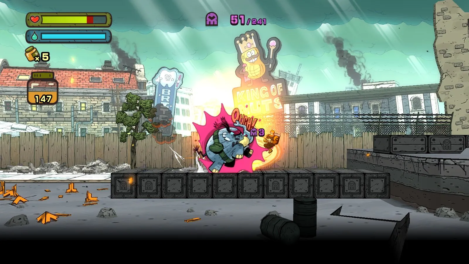 Play As A Commando Elephant In Upcoming Action Platformer 