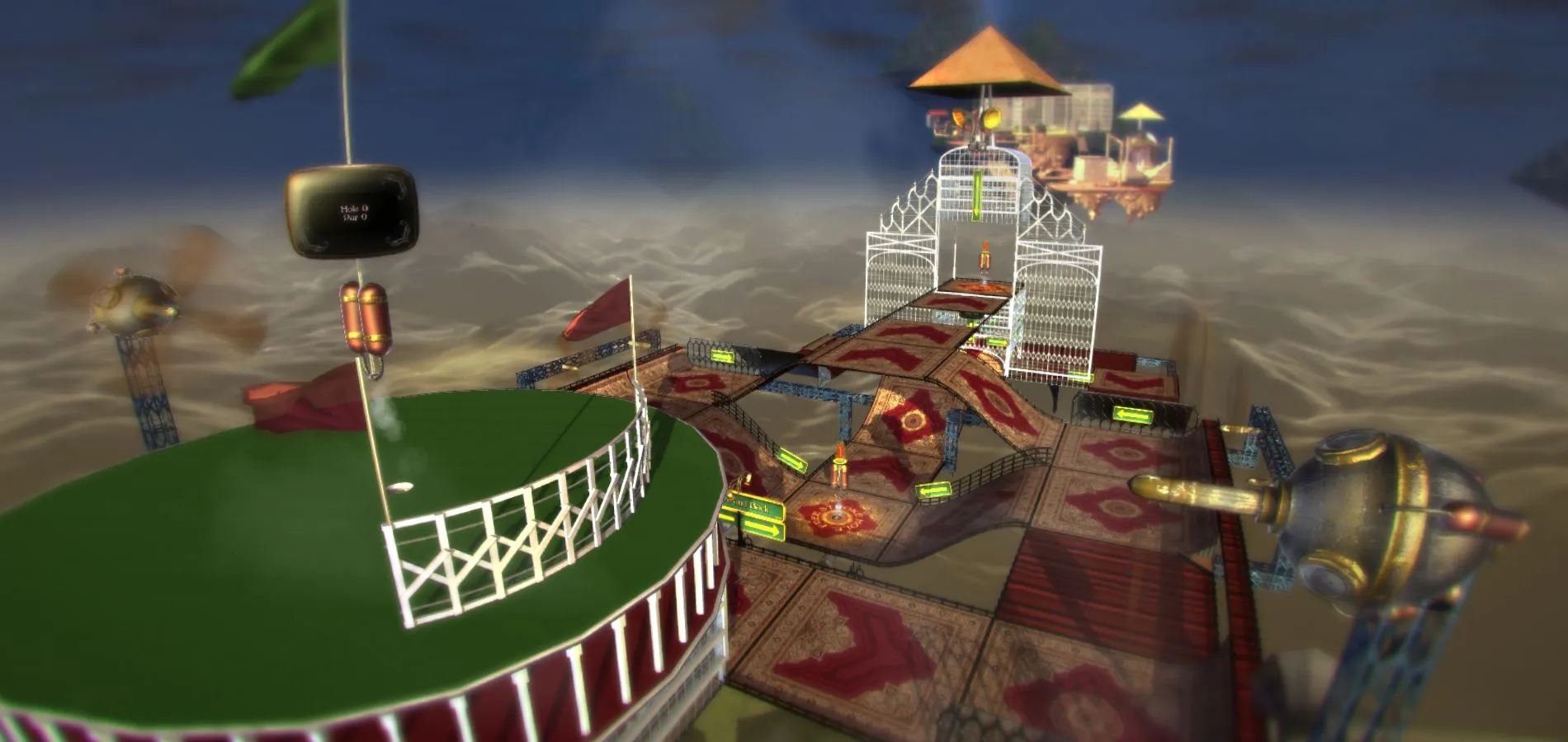 Perfect Your Swing In This Dystopian Steampunk Golf Game