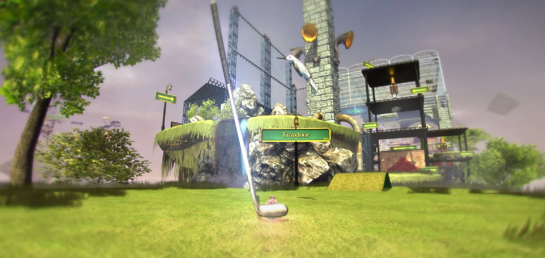 Perfect Your Swing In This Dystopian Steampunk Golf Game