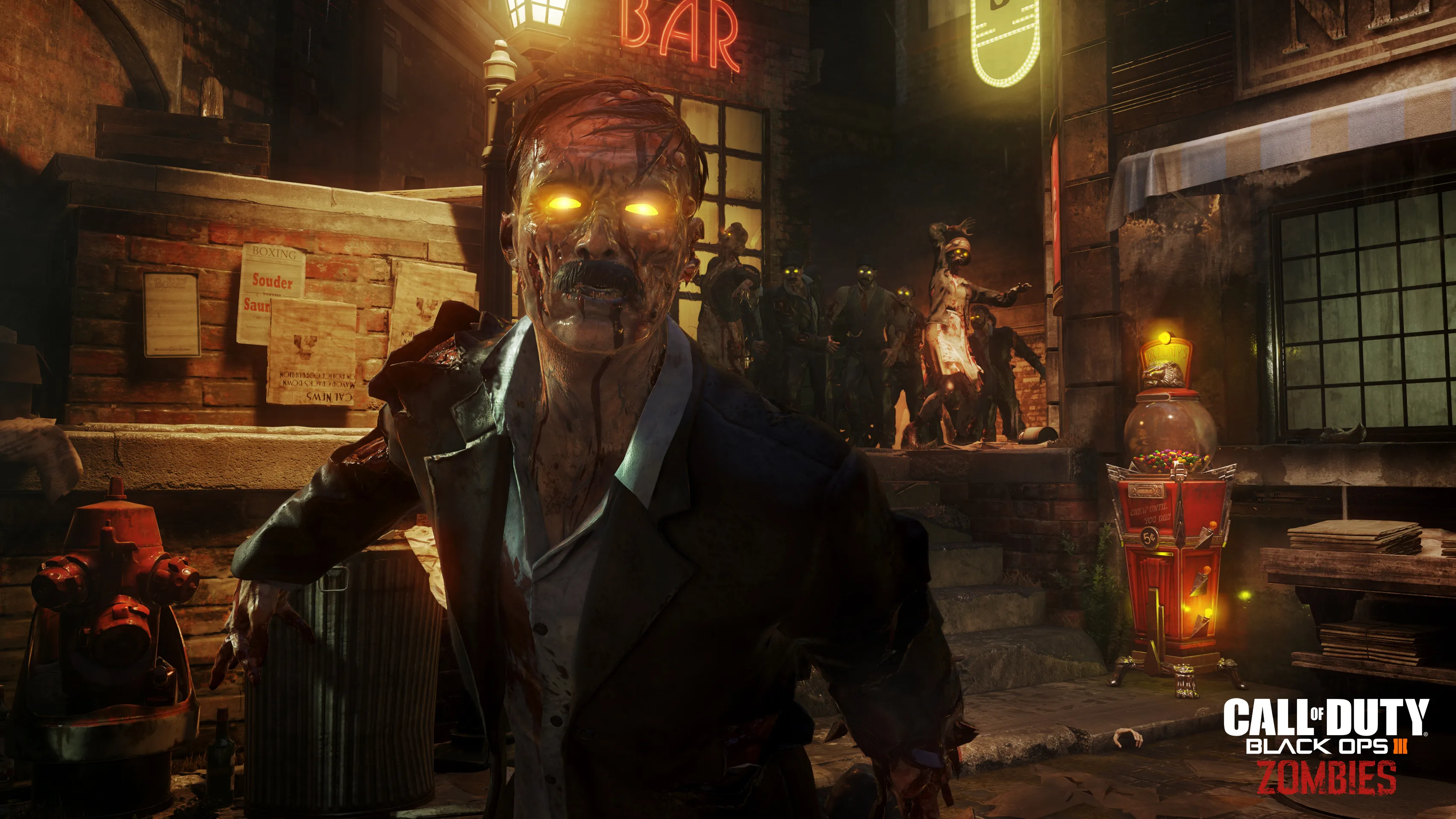 Call Of Duty: Black Ops III Zombies Brings Celebrity Cast To The 1940s