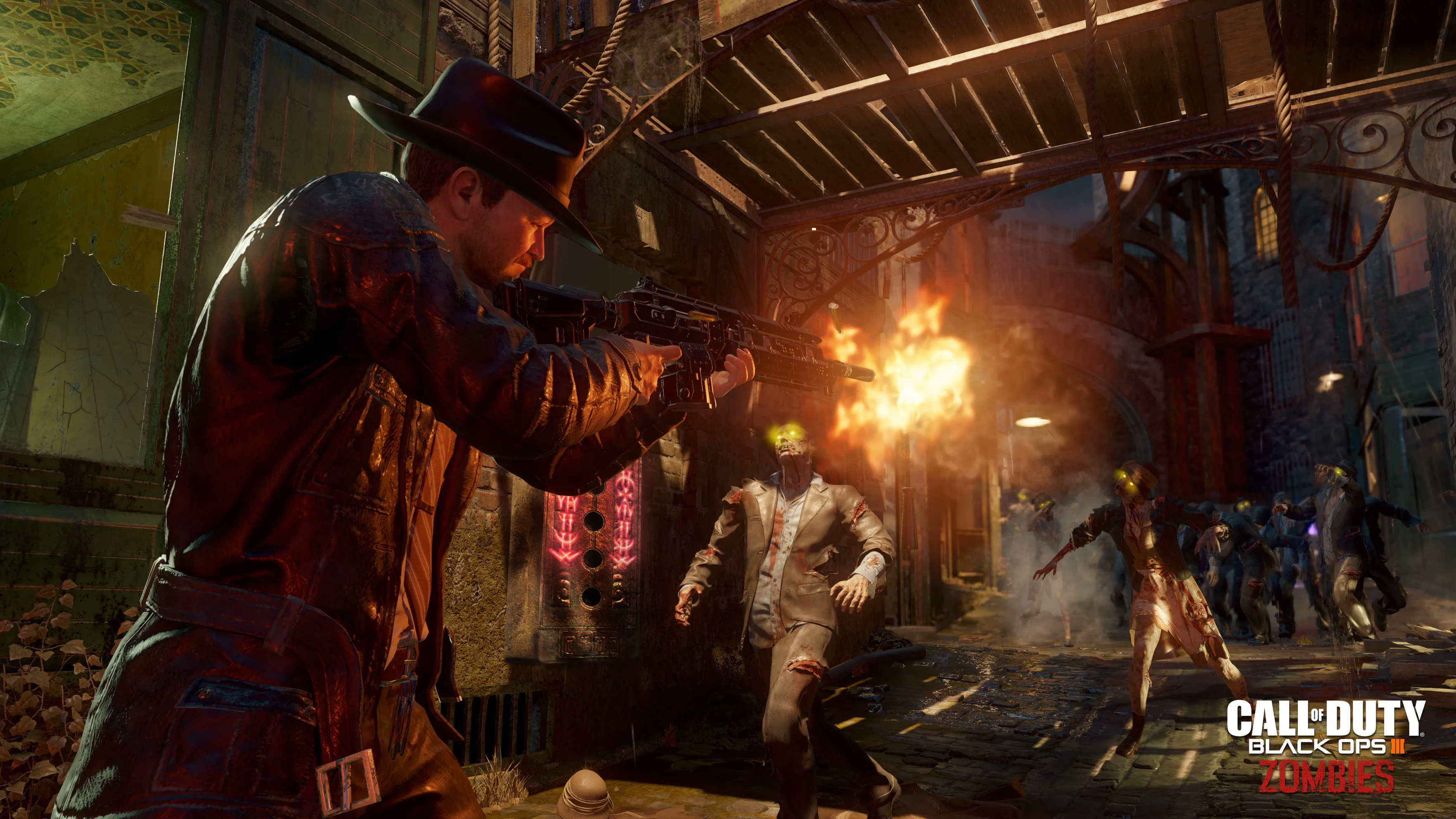 Call Of Duty: Black Ops III Zombies Brings Celebrity Cast To The 1940s