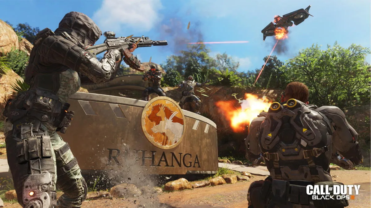 New Call Of Duty: Black Ops III Screens Engage From All Sides