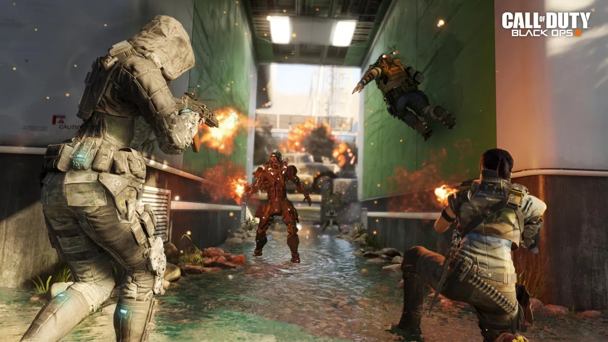 New Call Of Duty: Black Ops III Screens Engage From All Sides